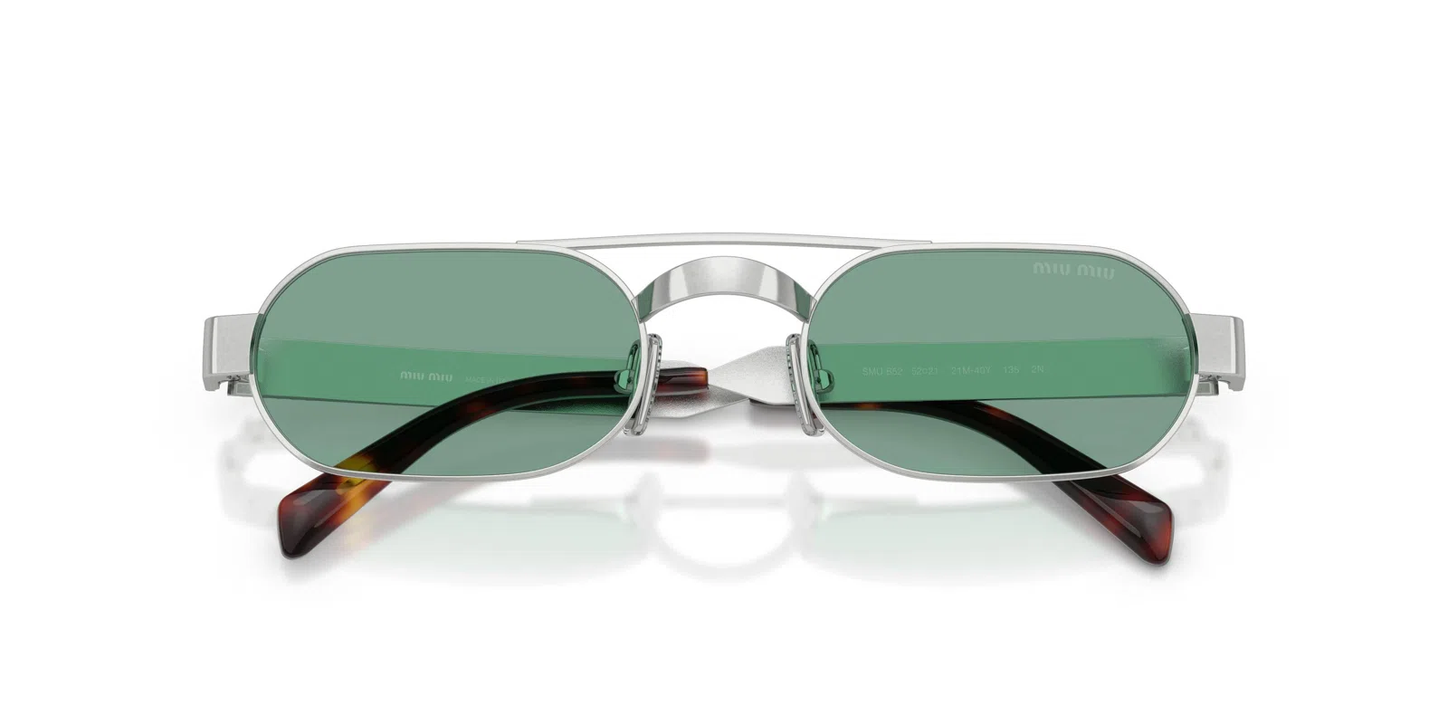 Miu B52S Sunglasses - Ancient Silver - view 9